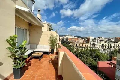 Image de Atico 2b in Eixample. Top locations - views Sagrada Familia, Tibidabo, Montjuic