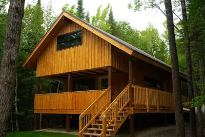 Image de Secluded cabin with modern amenities - close to snowmobile and Atv trails