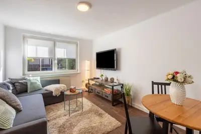 Image de Appartement \"Terrassenwohnung\" avec terrasse privée et Wi-Fi