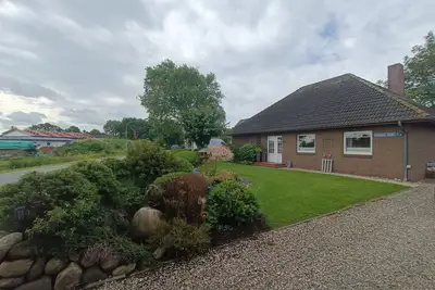 Image de Maison de vacances 'Ferienhaus Klixbüll' avec terrasse privée, jardin privé et Wi-Fi