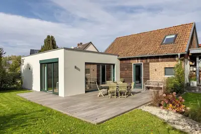 Image de Maison de vacances 'Ferienhaus Buwesch 13' avec terrasse privée, jardin partagé et Wi-Fi