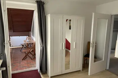 Image de Appartement 'Ferienwohnung Mit Balkon' avec vue sur lac, jardin partagé et Wi-Fi