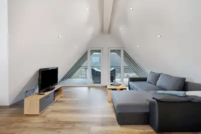 Image de Studio 'Ferienwohnung Maurer' avec jardin partagé, balcon et Wi-Fi