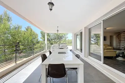 Image de Villa climatisée avec terrasse, parking et WiFi - Animaux admis à La Cadière-d'Azur