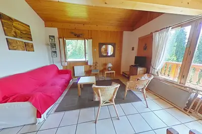 Image de Spacieux Duplex avec Balcon aux Saisies, 4 Chambres, 8 Personnes, Garage Inclus