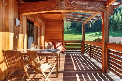 Image de Appartement 'Naturidyll Mitterbach Apt Natura' avec vue sur les montagnes, terrasse privée et Wi-Fi