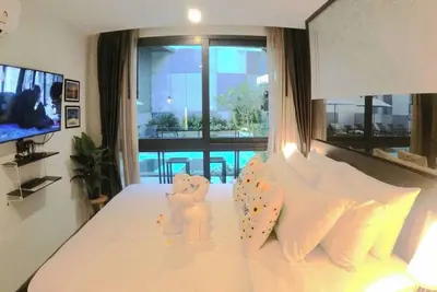 Image de B206 - Bel accès à la piscine 1 chambre à 300 m de la plage d'Ao Nang