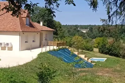 Image de Gîte avec piscine 14 personnes en Périgord noir