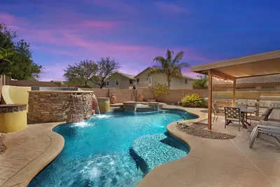 Modern Phoenix Haven w\/ Private Pool & Patio!