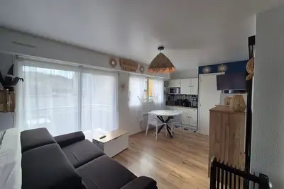 T2 Proche Plage, Balcon Est, Animaux Acceptés