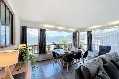 Appartement 3 pièces avec balcon et parking à Combloux