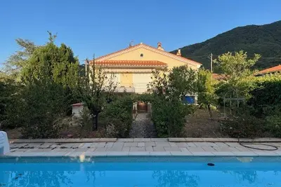 Image de Maison climatisée avec piscine privée et jardin, Arles-sur-Tech