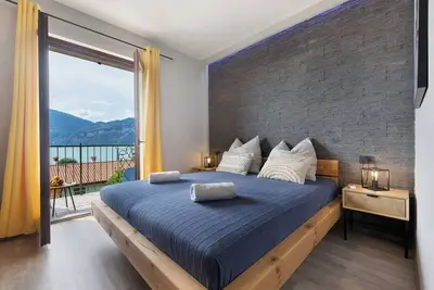 Image de Maison de vacances 'Casa Di Tino' avec vue sur lac, Wi-Fi et climatisation