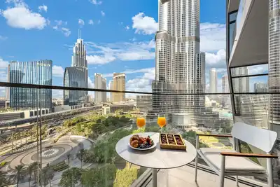 Image de Burj Khalifa Dubai Mall | Pool | Address Opera 2br