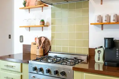 Image de The Pink Agave: Retro Glam Views+Cold Plunge+Hot Tub+Gym+Dog&Festival Friendly