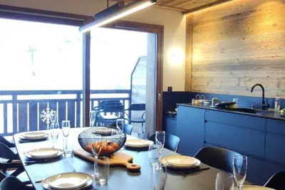 Image de Spacieux duplex pour 10/12 personnes avec jacuzzi dans une résidence neuve au pied des pistes