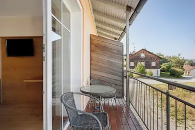 Image de Chambre 13 - Chambre double avec canapé-lit avec vue sur la montagne, terrasse commune et Wi-Fi
