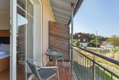 Image de Chambre 15 - Chambre double avec canapé-lit avec vue sur la montagne, terrasse commune et Wi-Fi