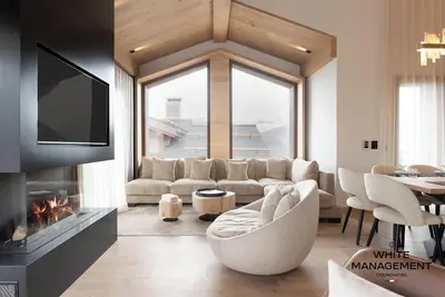 Image de Chaleureux chalet contemporain à Courchevel 1650