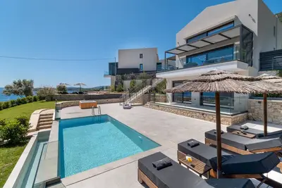 Image de Villa 'Alia 1' avec vue sur la mer, Wi-Fi et climatisation