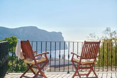 Image de Villa 'La Mola' avec vue sur la mer, Wi-Fi et climatisation