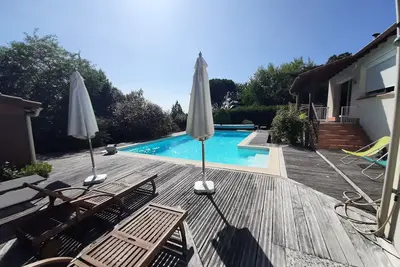 Image de Bienvenu dans notre Sud-Ouest Villa de Charme avec Piscine.