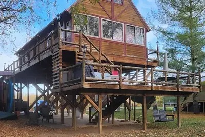 Riverfront Cabin•Private River Access•No Pet Fee•Starlink Wi-Fi•Fireplaces