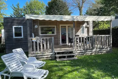Image de Mobil-Home-3 chambres pour 6 personnes - Camping 5* \/ 20mn à pied de la plage