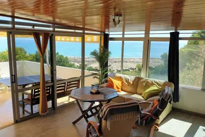 Amazing panoramic sea views, nearby El Carabassi stunning beach