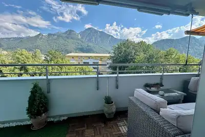 Image de Appartement \"The View 2\" avec vue sur les montagnes, balcon et Wi-Fi