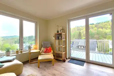 Image de Appartement 'Gittas Paradiesbude' avec balcon et Wi-Fi