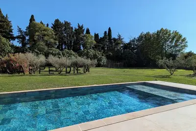 Image de La Bastide des Baux, Saint-Rémy-de-Provence, 6 Chb, 3 Sdb, Piscine sel 11x4, 5