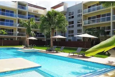 Image de 112-c Nuevo, front pool with private garden.