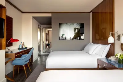 Image de Spacious Room in Chic SoHo Hotel w/ Rooftop Bar & Stunning Hudson River Views