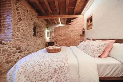 Image de Maison de vacances 'La Casita De Albino' avec vue sur les montagnes, Wi-Fi et climatisation