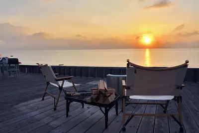 Image de ～ Limited to 1 couple per day! Blissful relaxing experience in a private ocean view villa with private sauna & Jacuzzi & bonfire~!