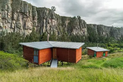 Image de Cabaña Tyto Alba. Cozy wooden cabin for 4 people. Located in Suesca.