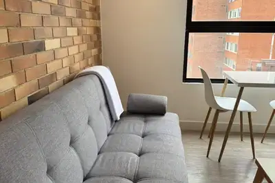 Image de 81 Charming 1-bedroom apartment in lovely Bogotá with WiFi, fitness room