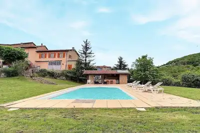 Image de Saint-Fortunat - Authentique maison avec piscine - Saint-Didier-au-Mont.