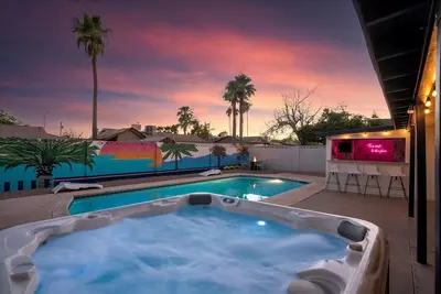 Image de The Palms Cabana | Pool, Hot Tub, Bocce & PuttPutt