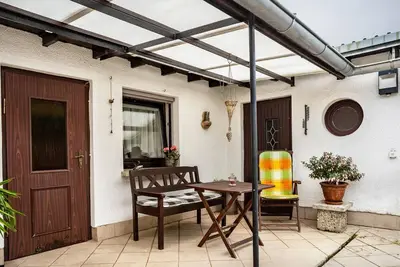 Image de Studio 'Ferienzimmer Norbi Stralsund' avec terrasse privée et Wi-Fi