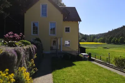 Image de Appartement 'Ferienhaus Am Bach' avec terrasse privée et Wi-Fi