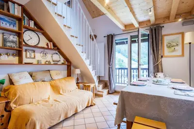 Image de Duplex cosy à Valloire, 7 pers, garage, proche remontées et loisirs