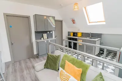 Appartement-Salle de bain privée séparée-Vue ville