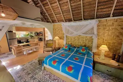 Image de Loft Vanille à Moorea en Polynésie \nSuperbe Far, clim, 2 chambres avec piscine