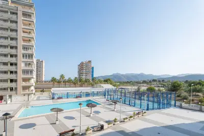 Image de Appartement 'Maria's Beach' avec piscine partagée, terrasse partagée et Wi-Fi