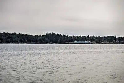 Image de Waterfront Pnw 2bd Cottage - Rare Sandy Beach, Home Office & Mt Rainier Views