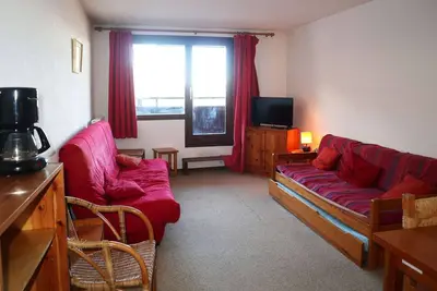 Image de Studio aux Orres 1650, Skis aux Pieds, 6 Pers, Balcon, Gardien, Animaux Adm
