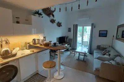 Image de Magnifique Duplex bord de mer climatisé, 6 personnes