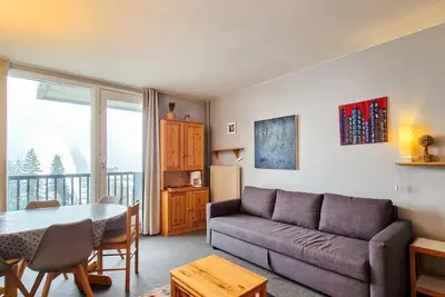 Image de Studio lumineux à Flaine · Près des pistes · Balcon